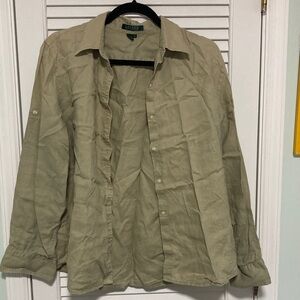 Ralph Lauren Men's Tan Shirt